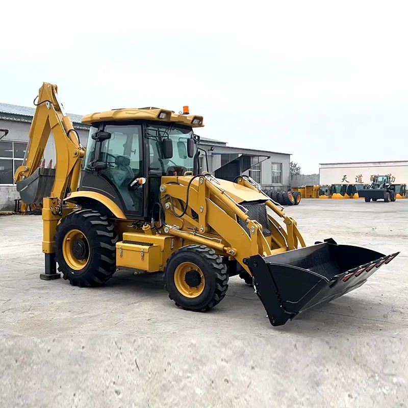 فارم لينڊ Towable Backhoe ميني Excavator